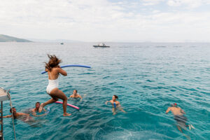 Athens Blue Escape: Fun Half Day Swim Cruise